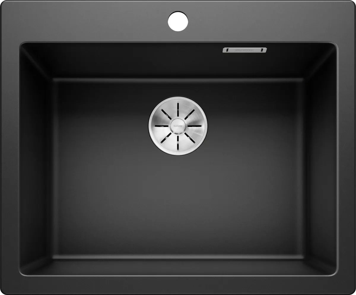 Chiuveta de bucatarie Pleon 6 525953, silgranit Negru, 615 x 510 mm, Blanco